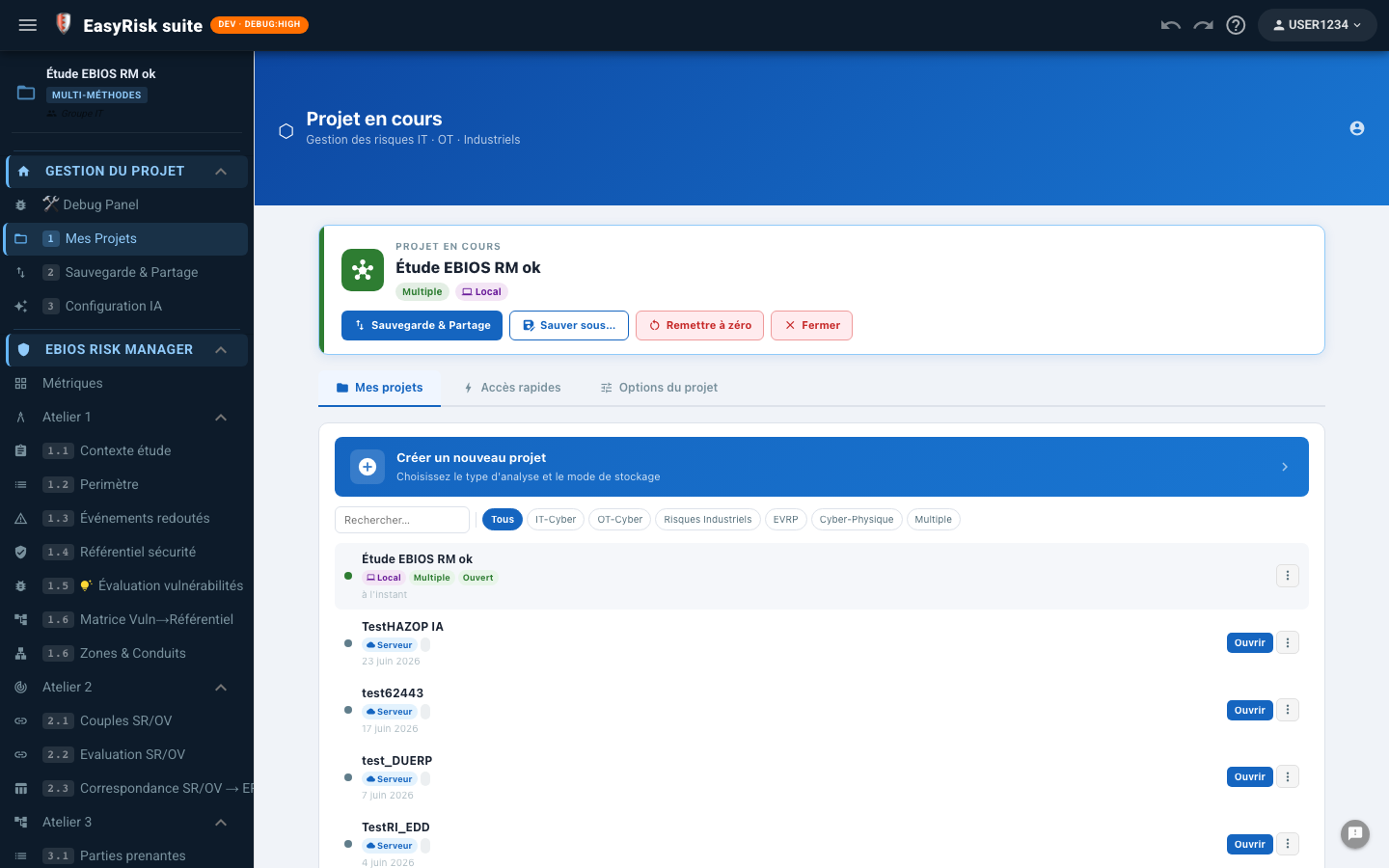 Page Configuration IA — clé saisie